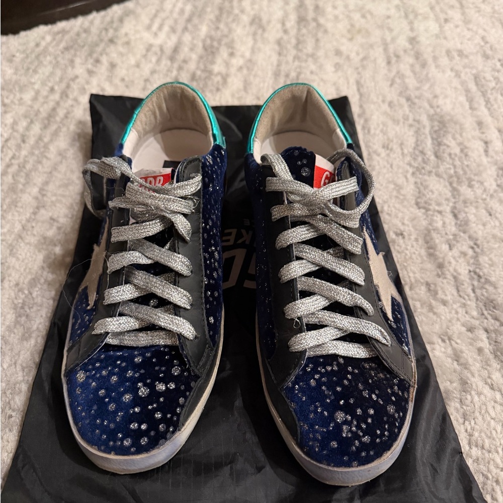Golden Goose Superstar Glitter Sneakers